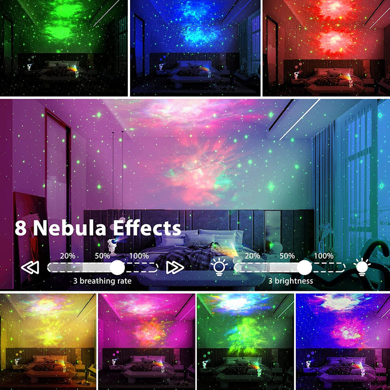 Galaxy Projector Astronaut Starry Sky with Remote Control